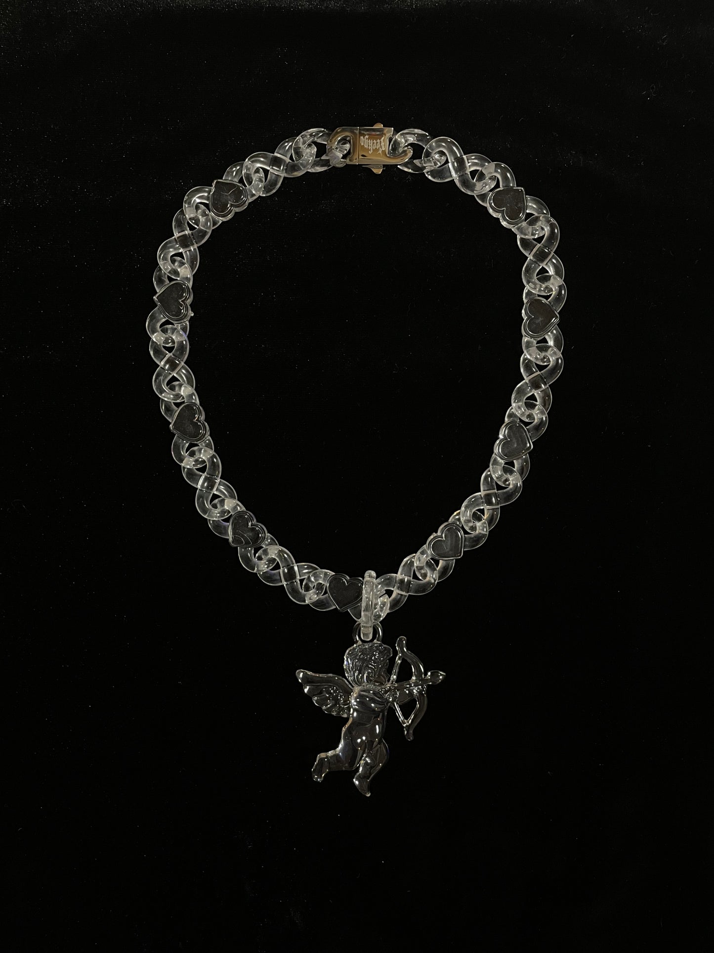 CUPID CLEAR NECKLACE