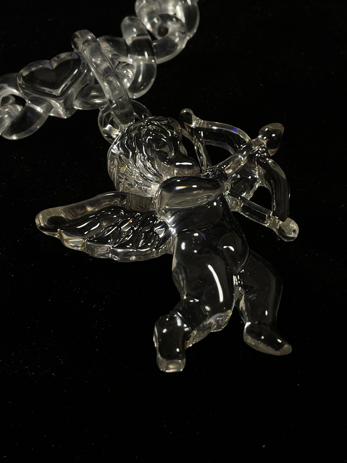 CUPID CLEAR NECKLACE