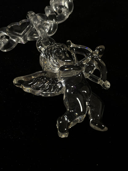 CUPID CLEAR NECKLACE