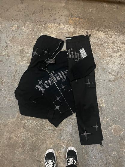 YEEKYO RHINESTONE CARGO PANTS *2024 exclusive